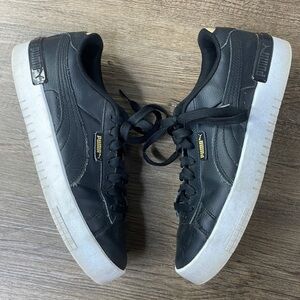 Puma Women’s Black Jada Trainers Lace Up Sneakers Casual Shoes 380751-07, Size 8